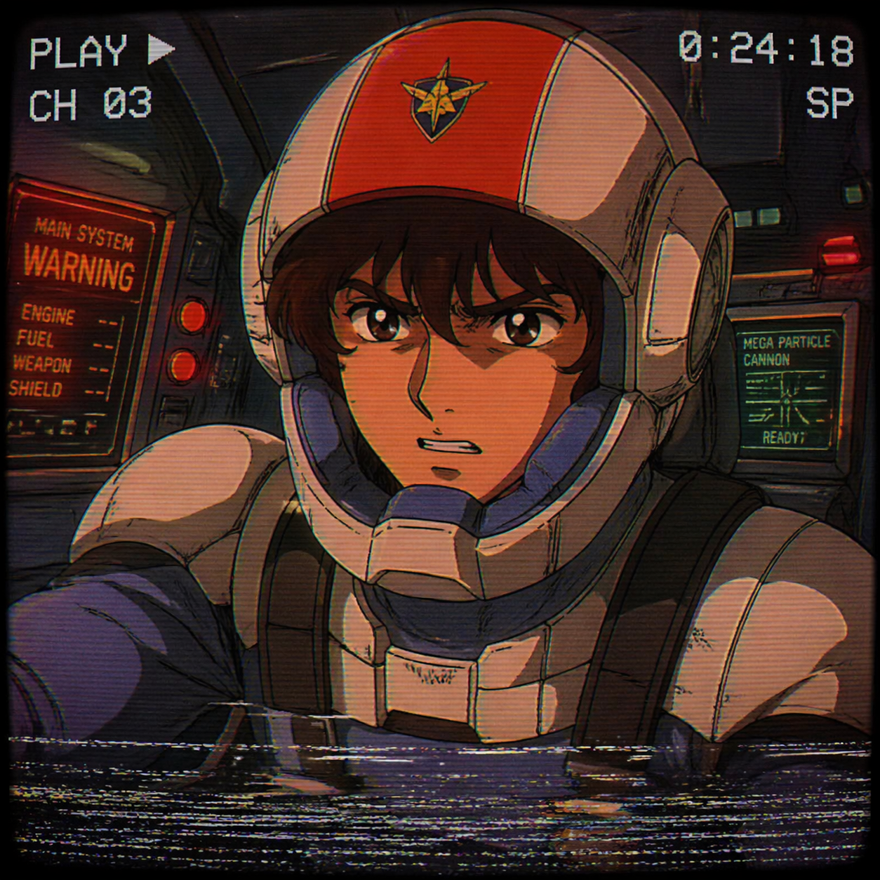 Retro Anime VHS Screencap