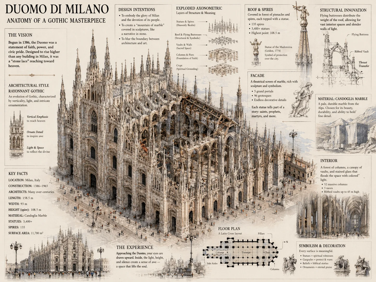 Church construction illustration